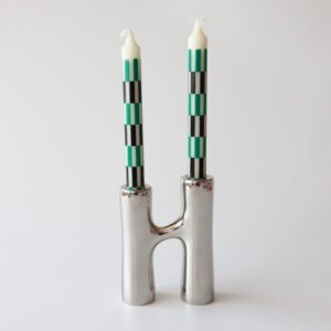 Menu Twogether kandelaar chroom