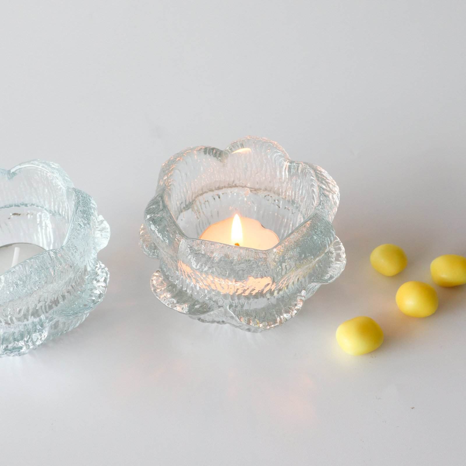 Holmegaard waterlily waxinelichthouder - set van 2 - Afbeelding 2