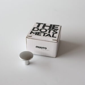 Muuto dots wandhaak zilver