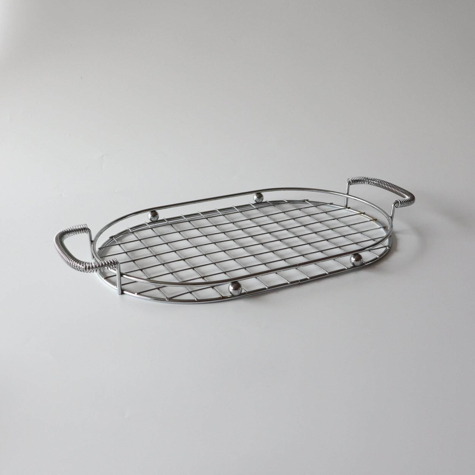 Vintage tray dienblad chroom - Afbeelding 4