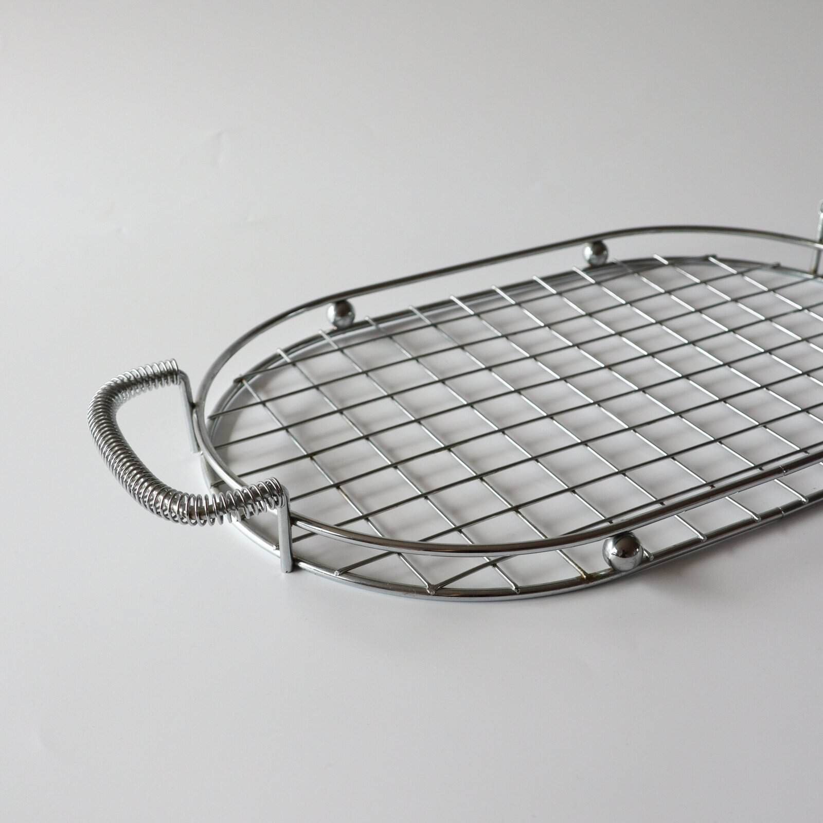 Vintage tray dienblad chroom - Afbeelding 5