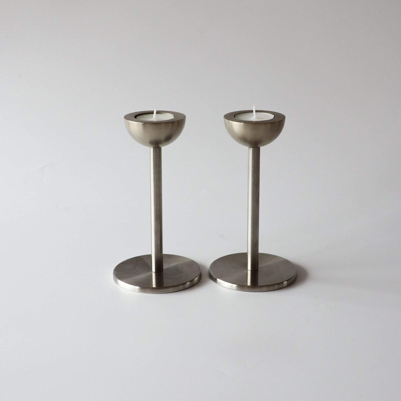 Stilling Design kandelaars rvs - set van 2