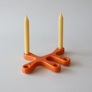 Deense organische kandelaar oranje