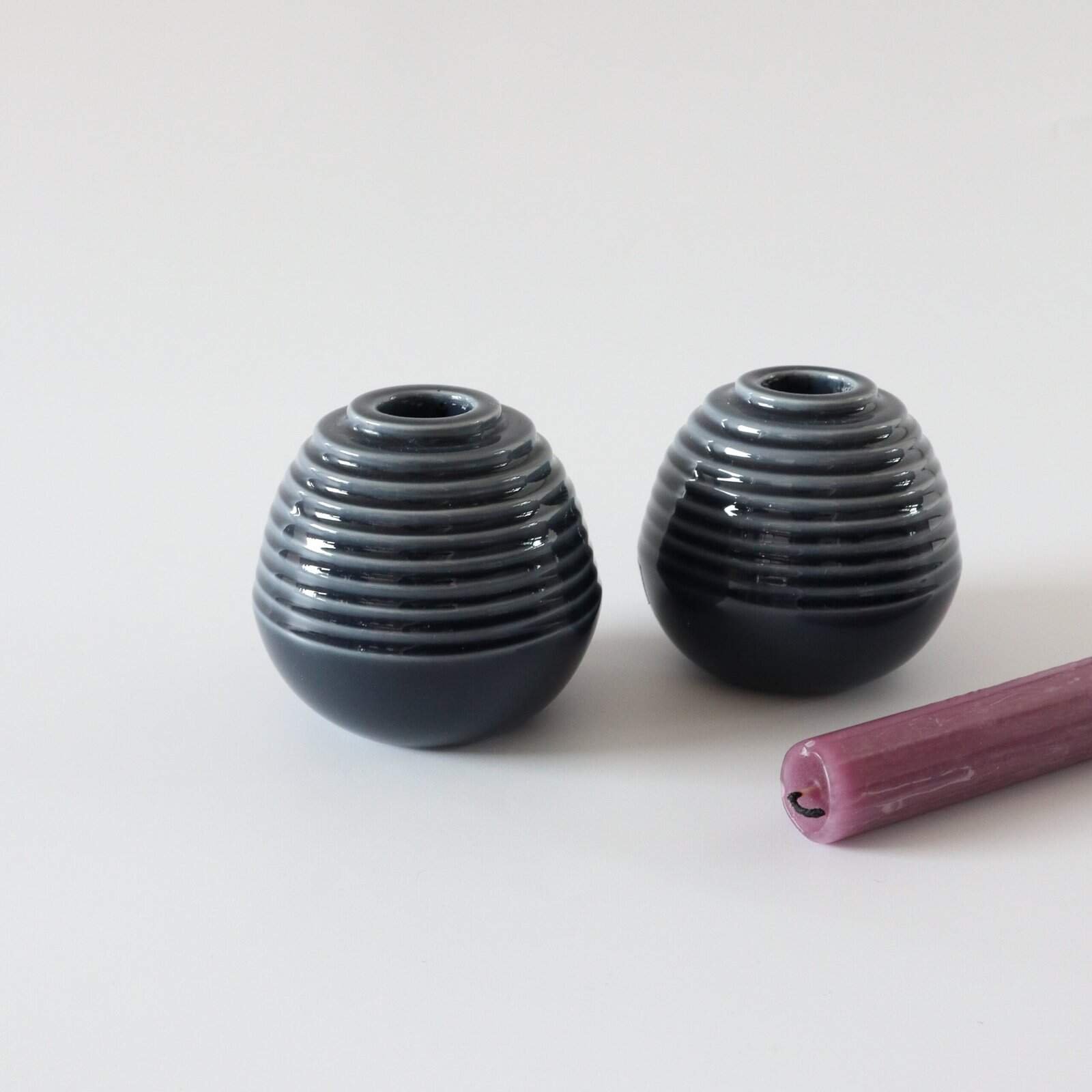 Kähler Cono kandelaar blauw - Afbeelding 3