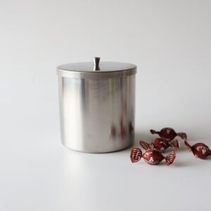 Voorraadpot met deksel rvs