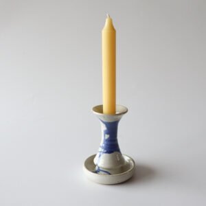 Janum vintage aardewerk kandelaar