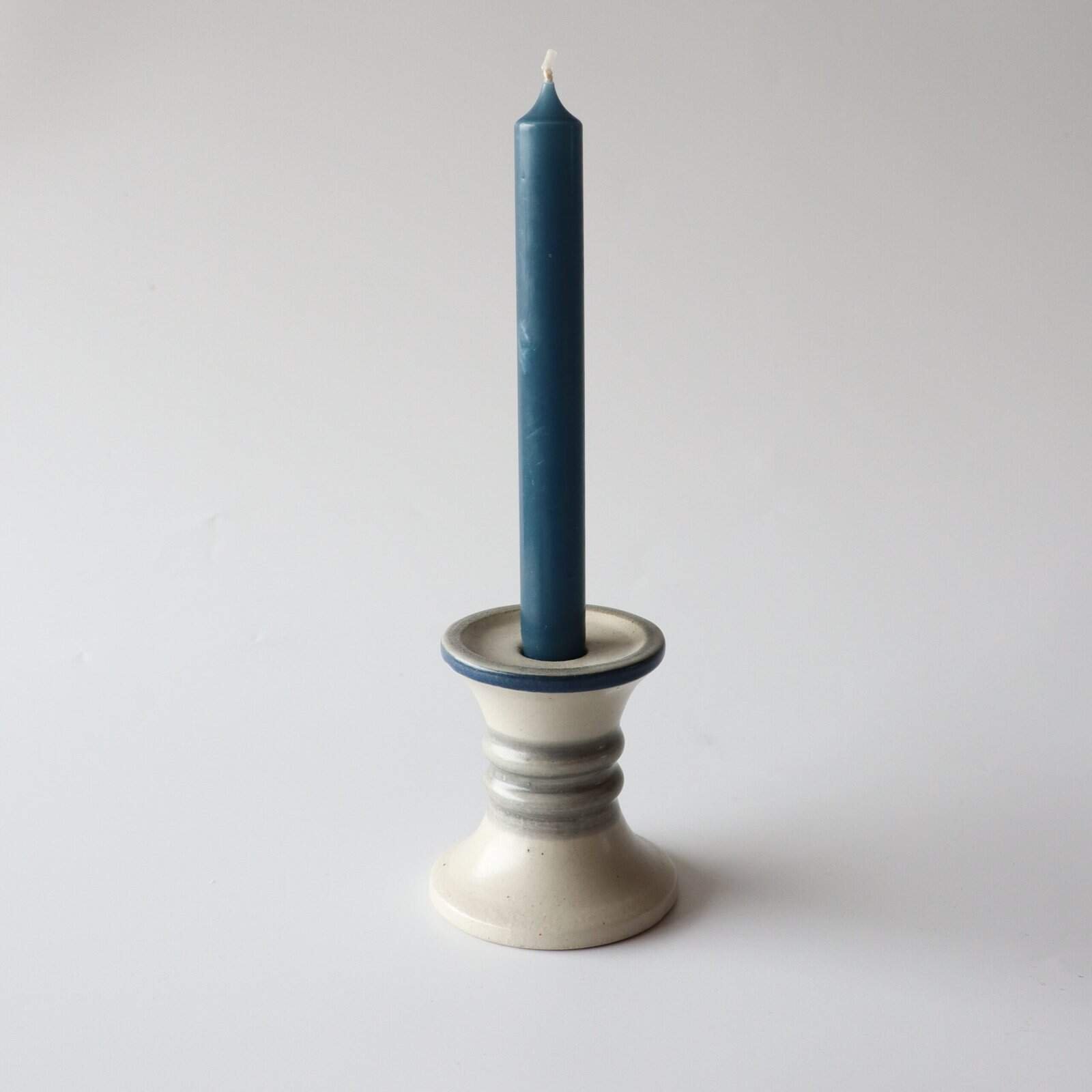 Axella vintage aardewerk kandelaar