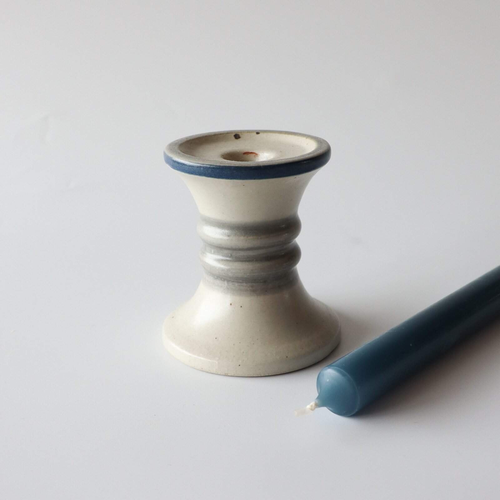 Axella vintage aardewerk kandelaar - Afbeelding 2