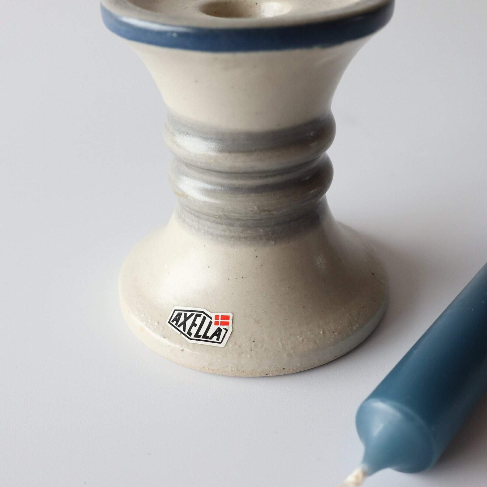 Axella vintage aardewerk kandelaar - Afbeelding 3