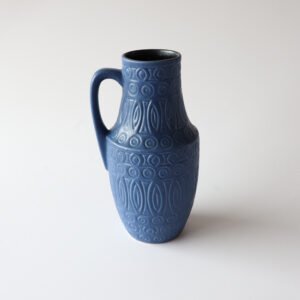 Scheurich vintage vaas blauw 423-25