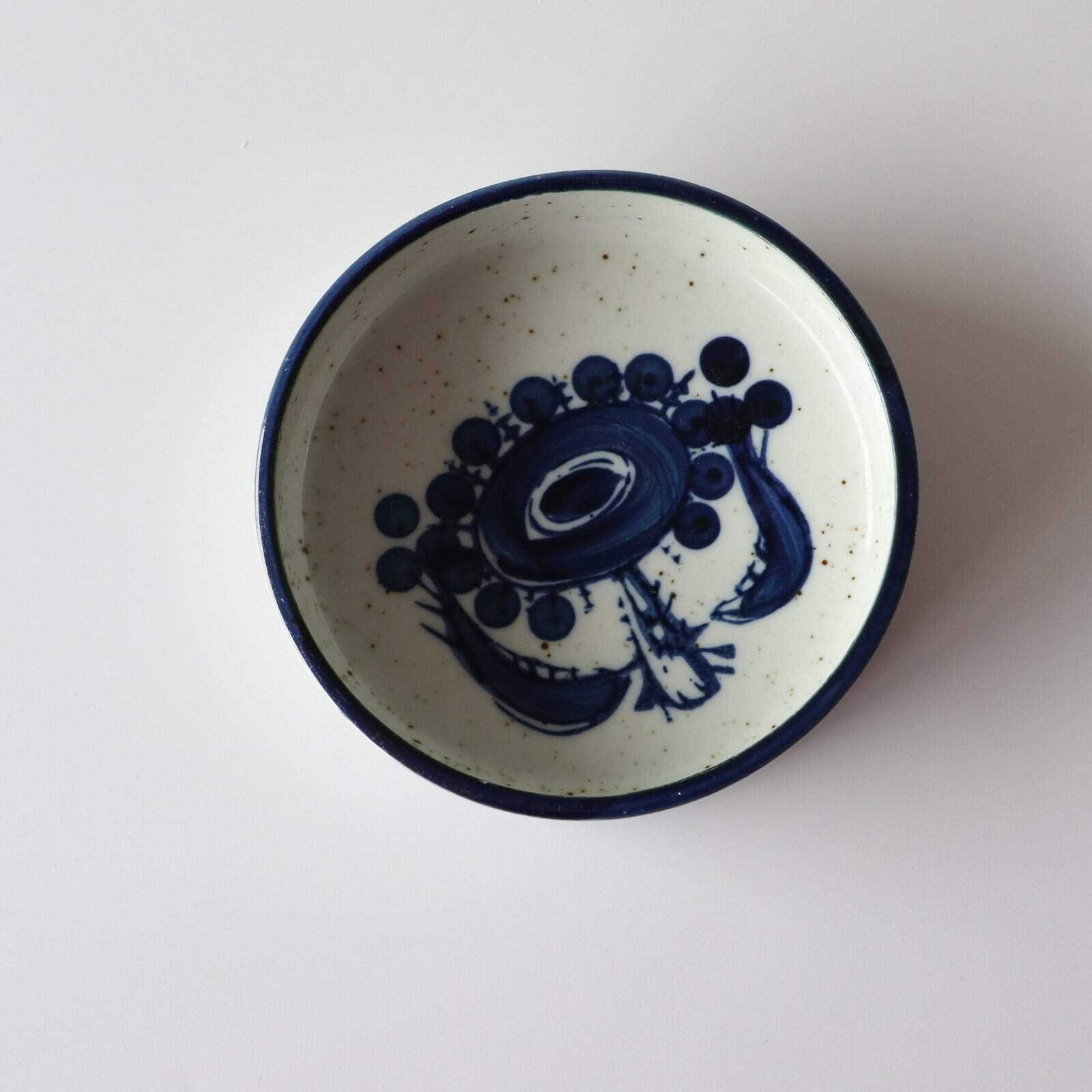 Deens aardewerk schaaltje blauw - Afbeelding 2