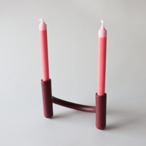 Kähler Nelleman kandelaar paars