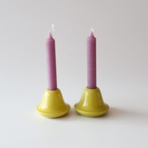 Kähler Candelina kandelaar geel