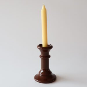 Sodahl chunky aardewerk kandelaar bruin