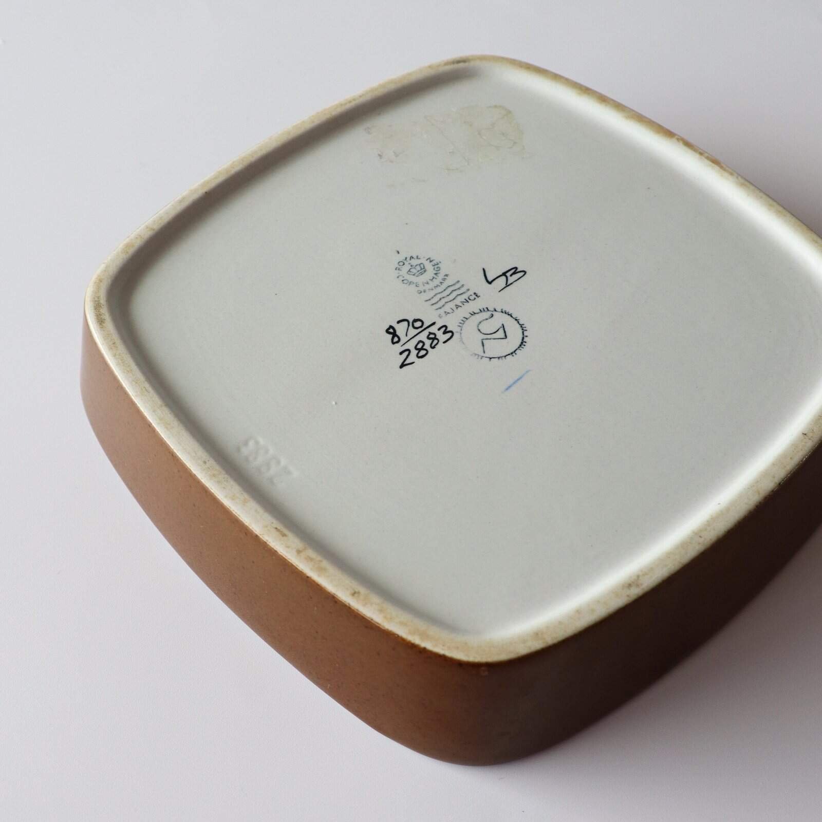 Royal Copenhagen Fajance aardewerk schaal - M - Afbeelding 4