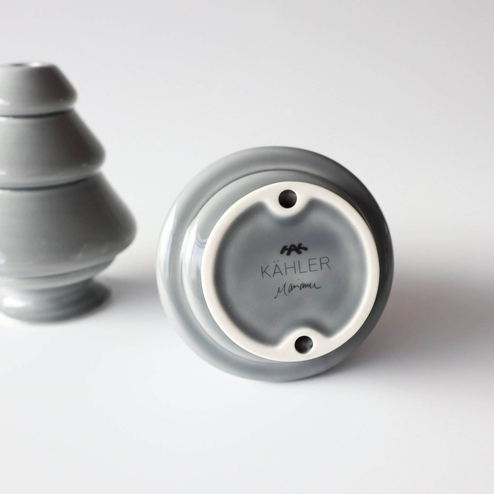 Kähler Avvento kandelaars grijs - set - Afbeelding 6