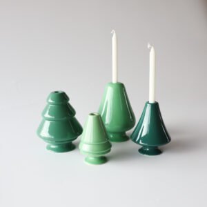 Kähler Avvento kandelaars groen - set