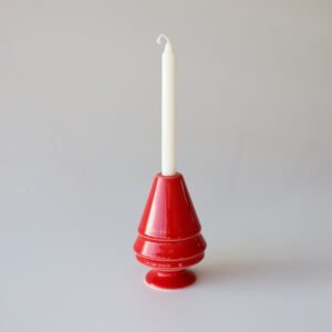 Kähler Avvento kandelaar boom rood - S