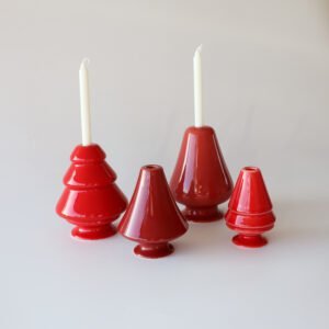 Kähler Avvento kandelaars rood