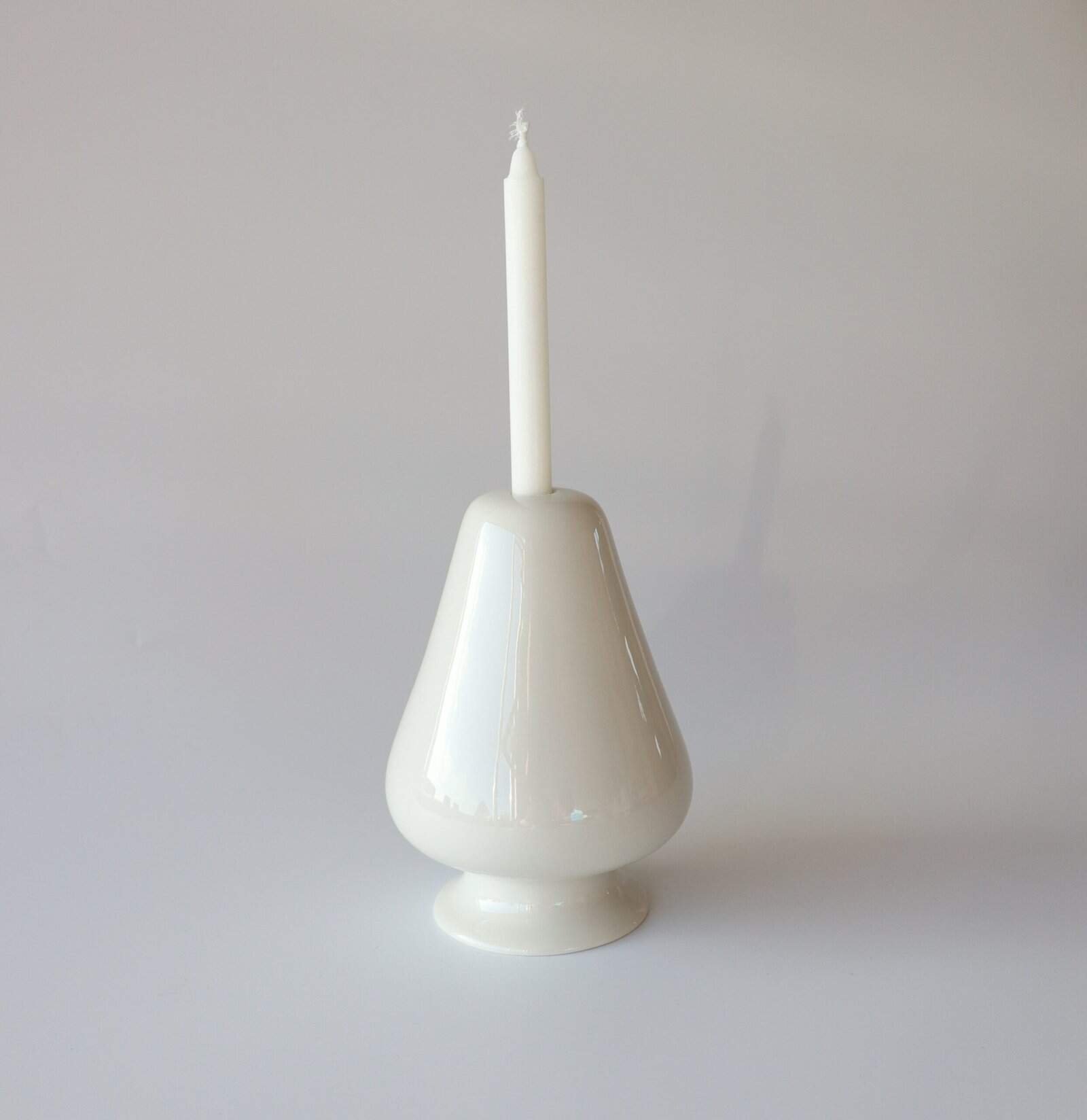 Kähler Avvento kandelaar boom wit - L