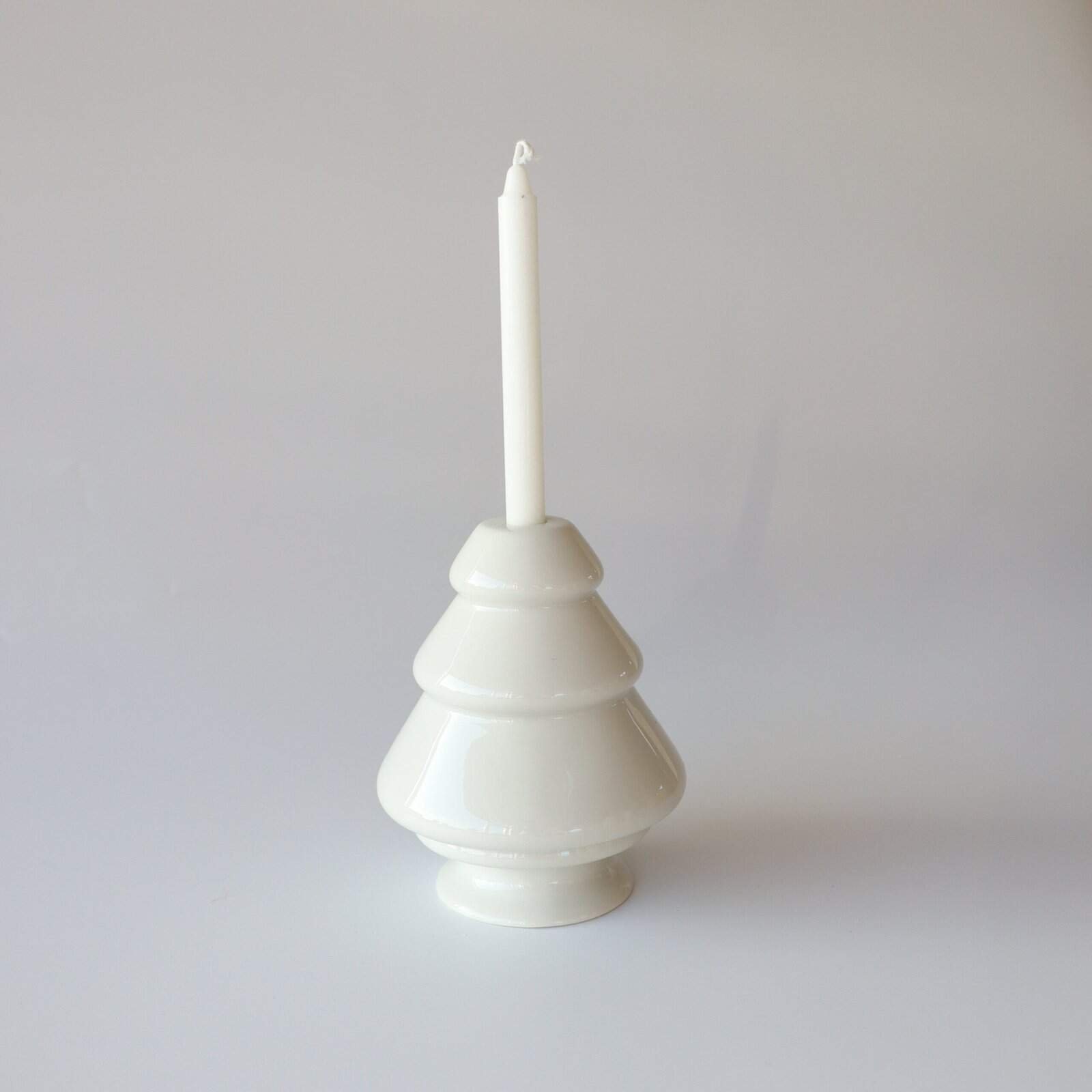 Kähler Avvento kandelaar boom wit - L