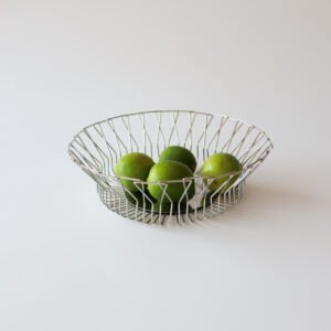 Mandje rvs strak design