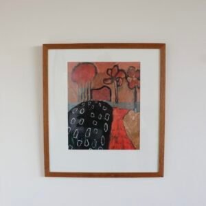 Jeroen Krabbé artprint 1991 ingelijst