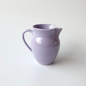 Lila XL aardewerk pitcher kan