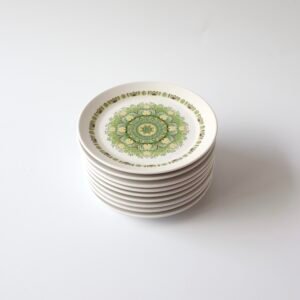 Noritake palos verde vintage gebaksbordjes