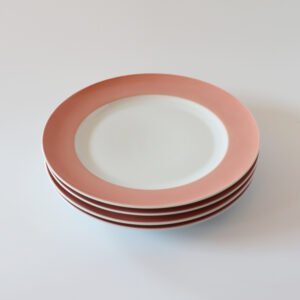 Seltmann dinerborden roze - set van 4