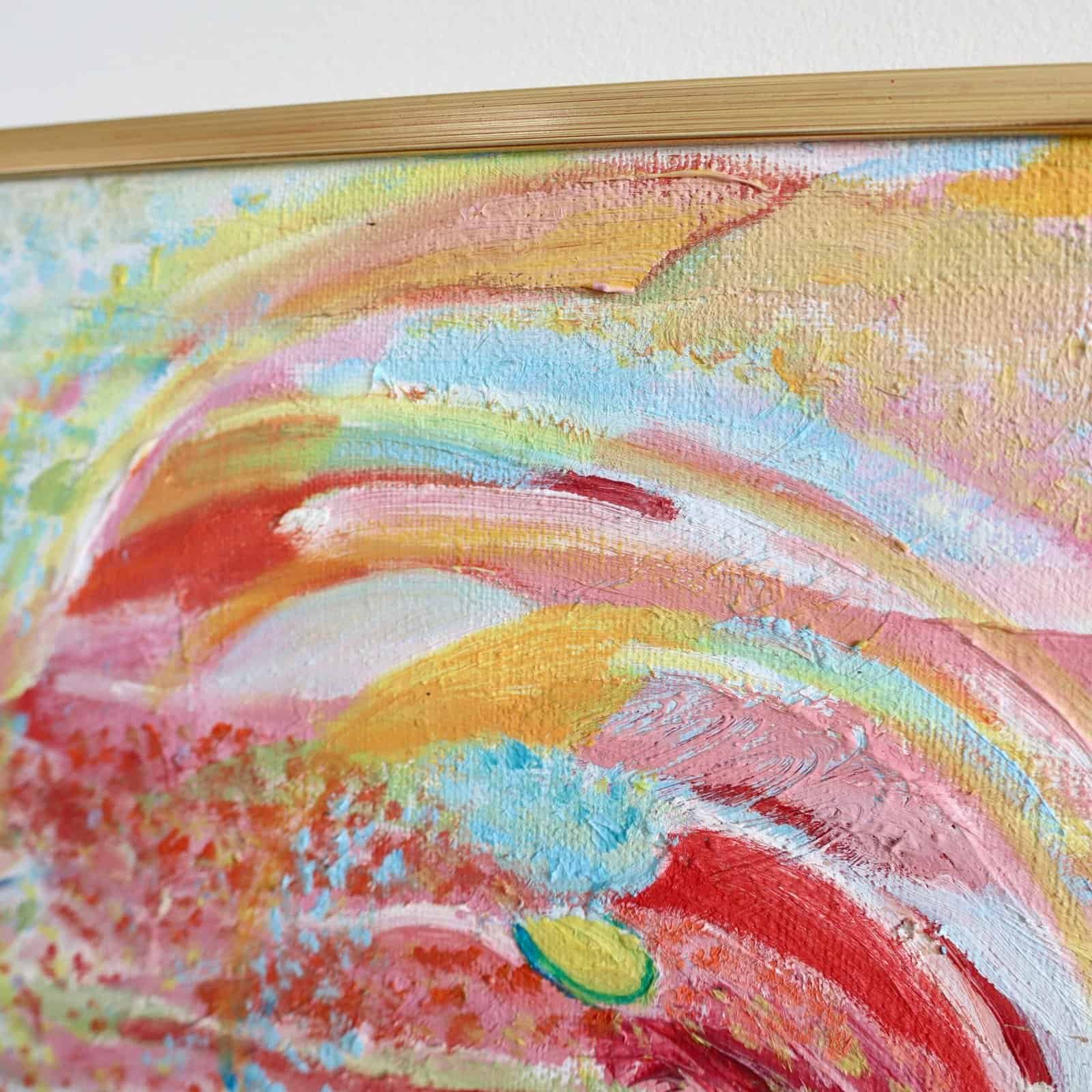 Zweeds schilderij olieverf op doek Britta Emanuelson - Afbeelding 3