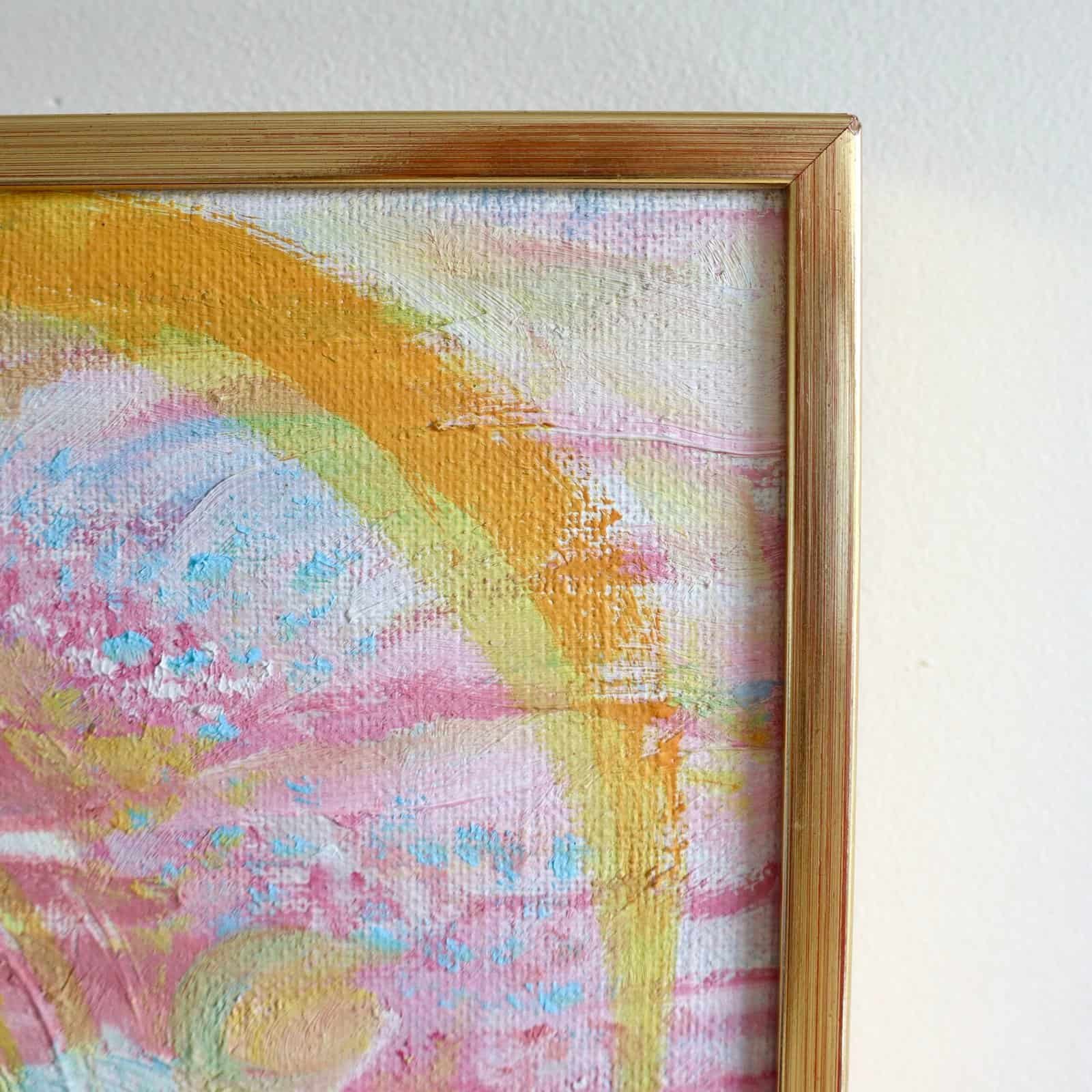 Zweeds schilderij olieverf op doek Britta Emanuelson - Afbeelding 7