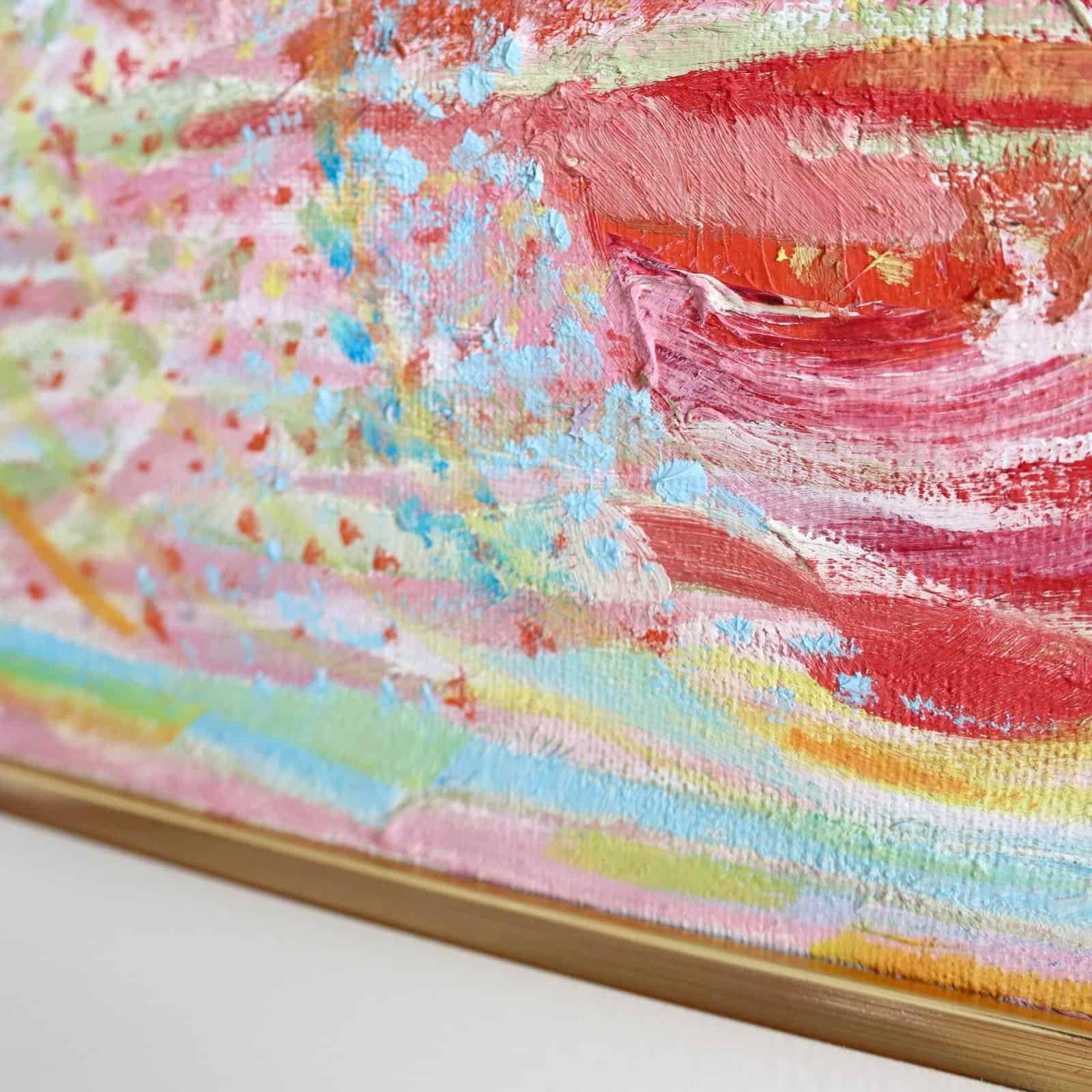 Zweeds schilderij olieverf op doek Britta Emanuelson - Afbeelding 5