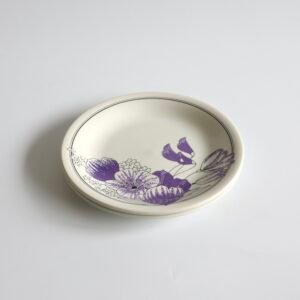 John Tams borden lila bloemen - set van 2